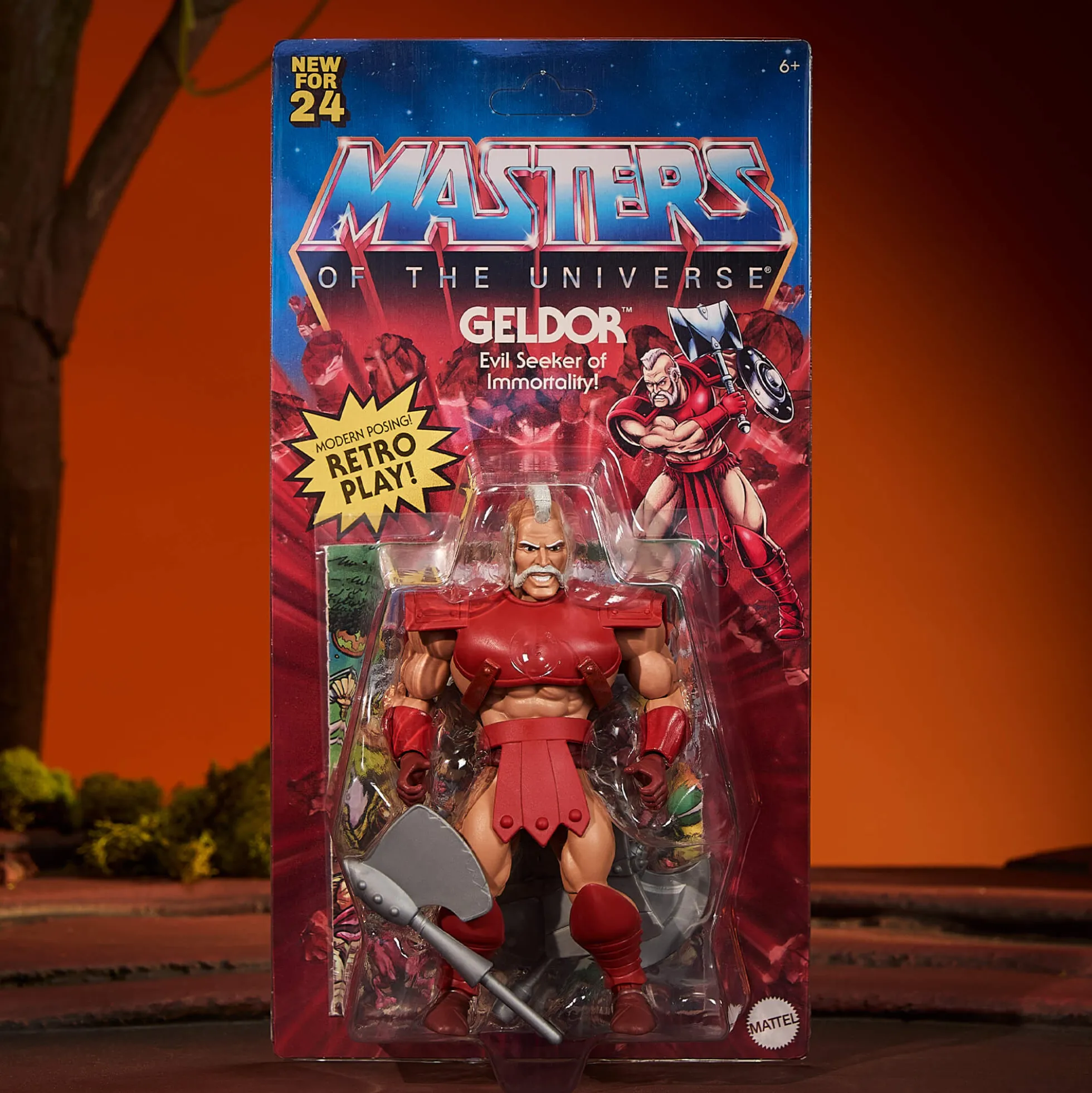 Masters of the Universe Origins Geldor Action Figure