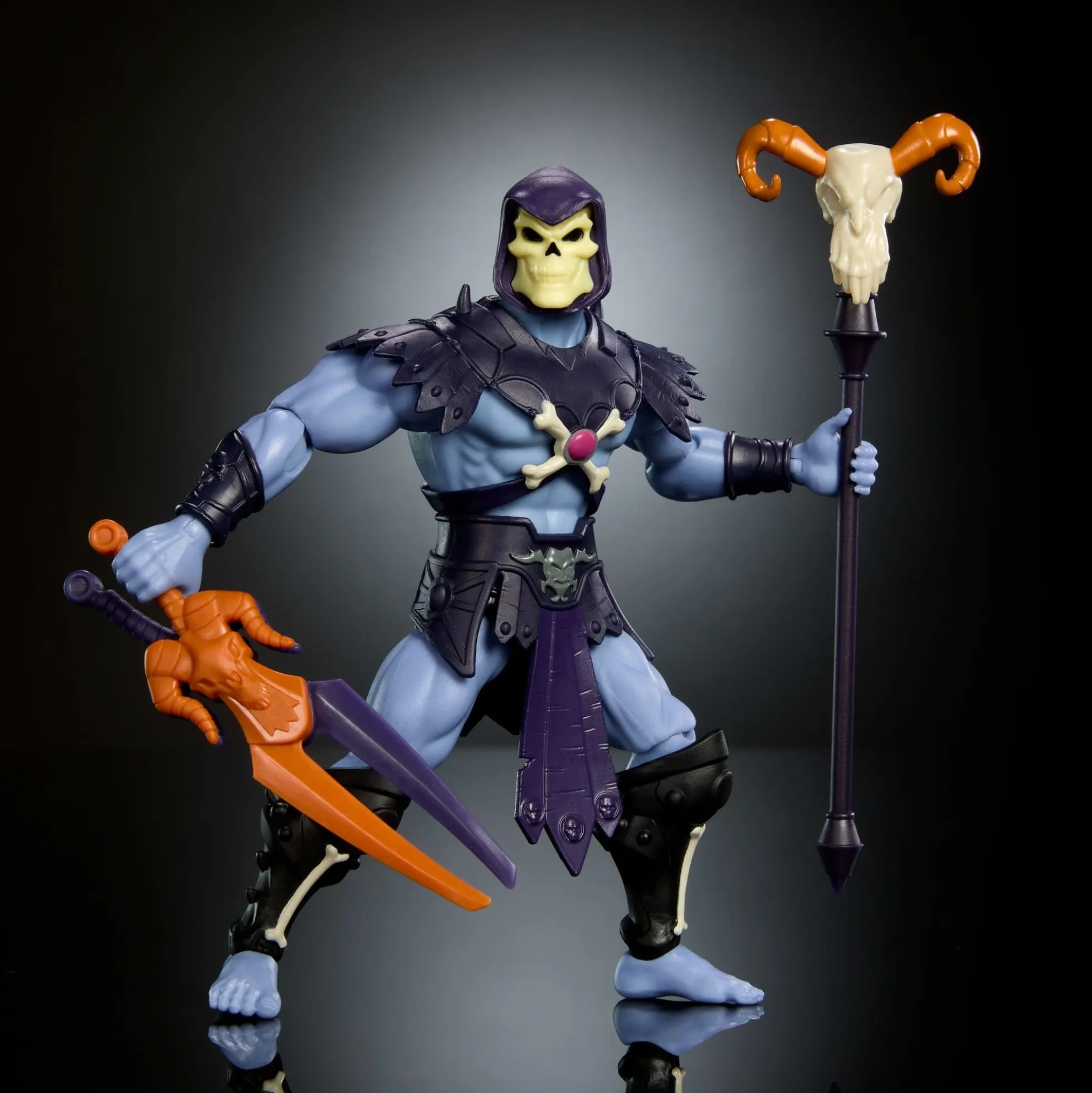 Masters of the Universe Origins Action Figure 200X Cartoon Collection Skeletor