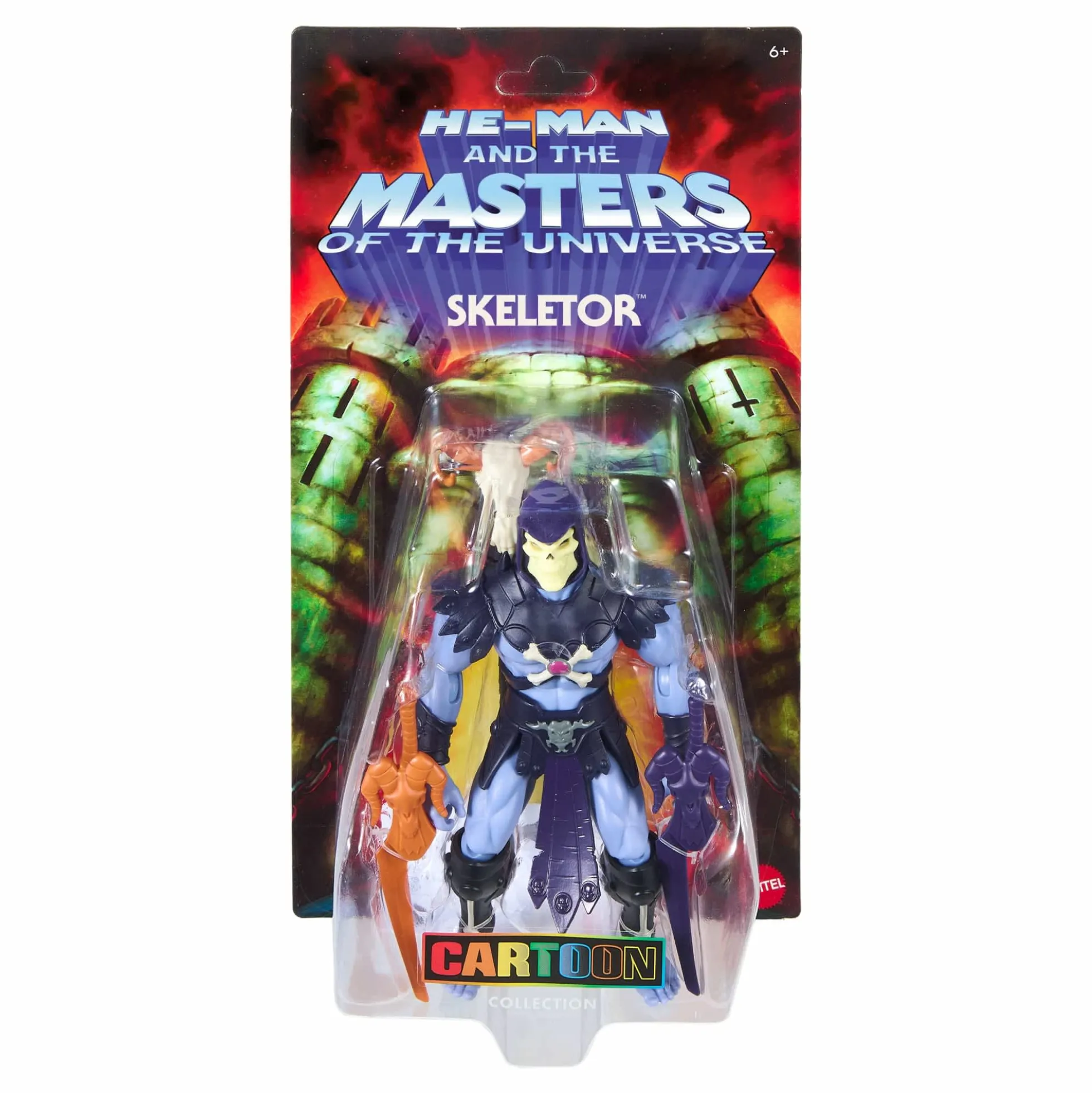Masters of the Universe Origins Action Figure 200X Cartoon Collection Skeletor
