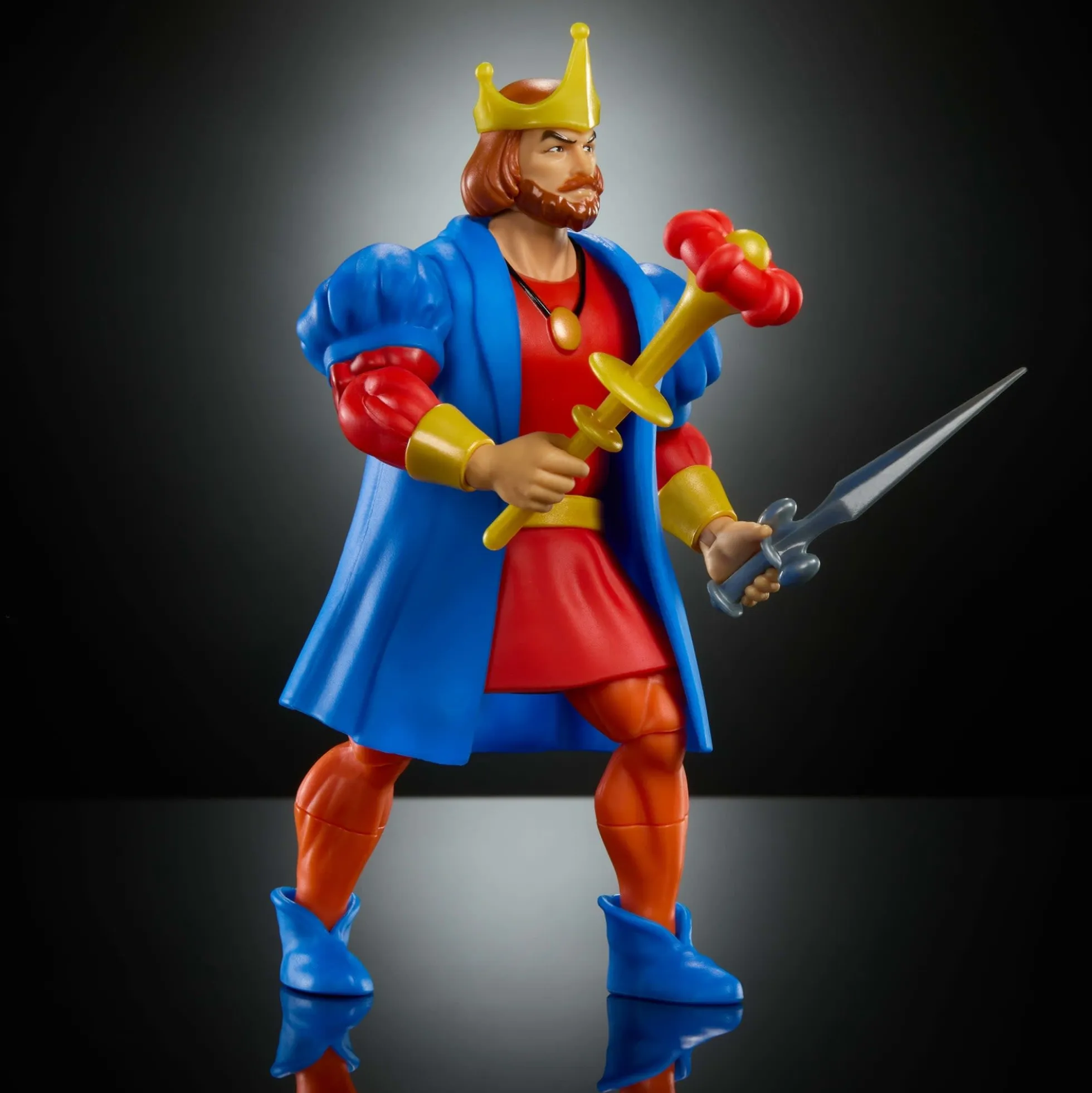 Masters of the Universe Origins Action Figure Cartoon Collection King Randor Action Figure