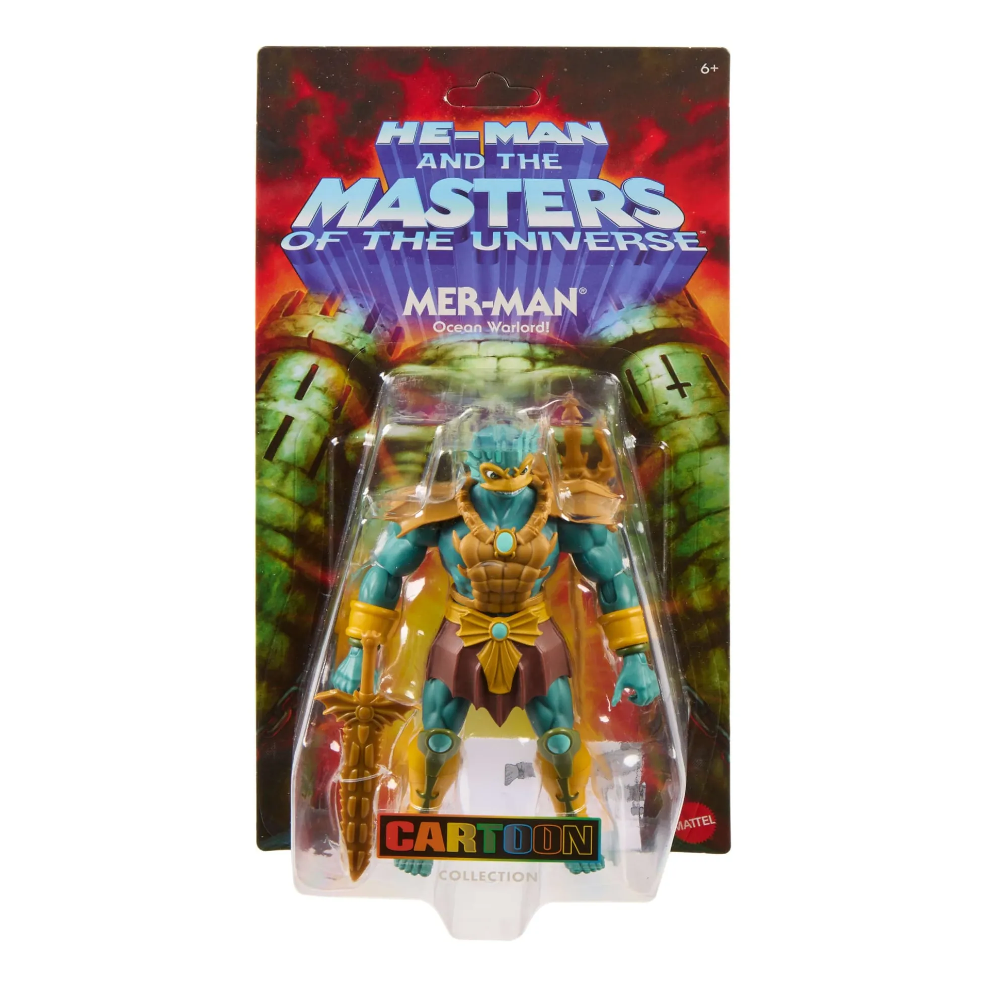 Masters of the Universe Origins 200X Cartoon Collection Mer-Man Action Figure