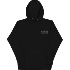 Masters of the Universe Skeletor Love Language Embroidered Black Hoodie