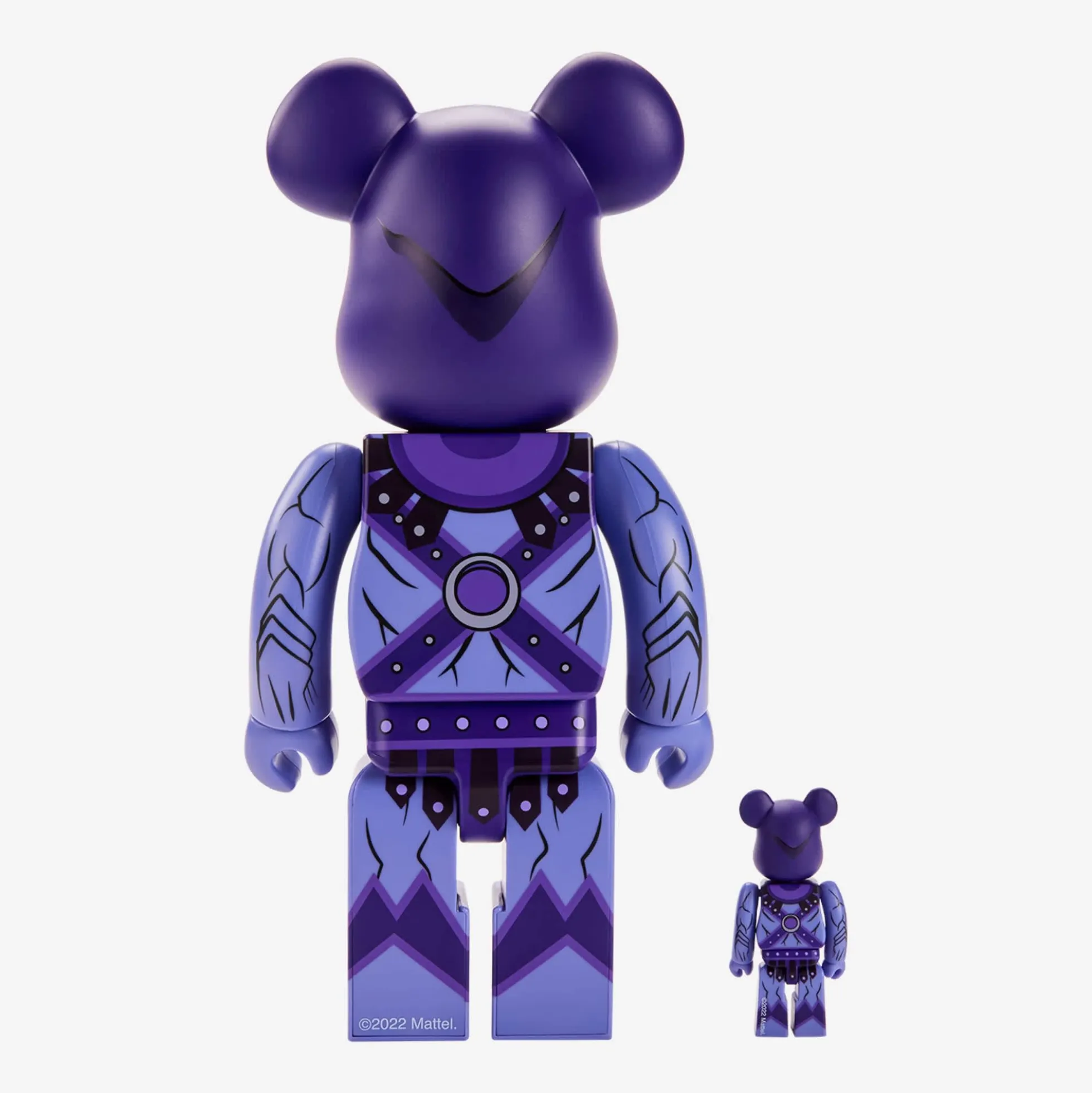 Masters of the Universe Skeletor BE@RBRICK 100% & 400%