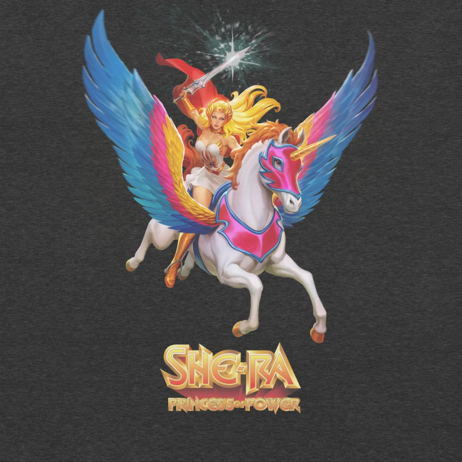 Masters of the Universe She-Ra Grey T-Shirt