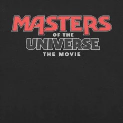 Masters of the Universe The Movie Logo Black T-Shirt
