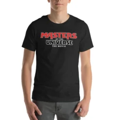 Masters of the Universe The Movie Logo Black T-Shirt