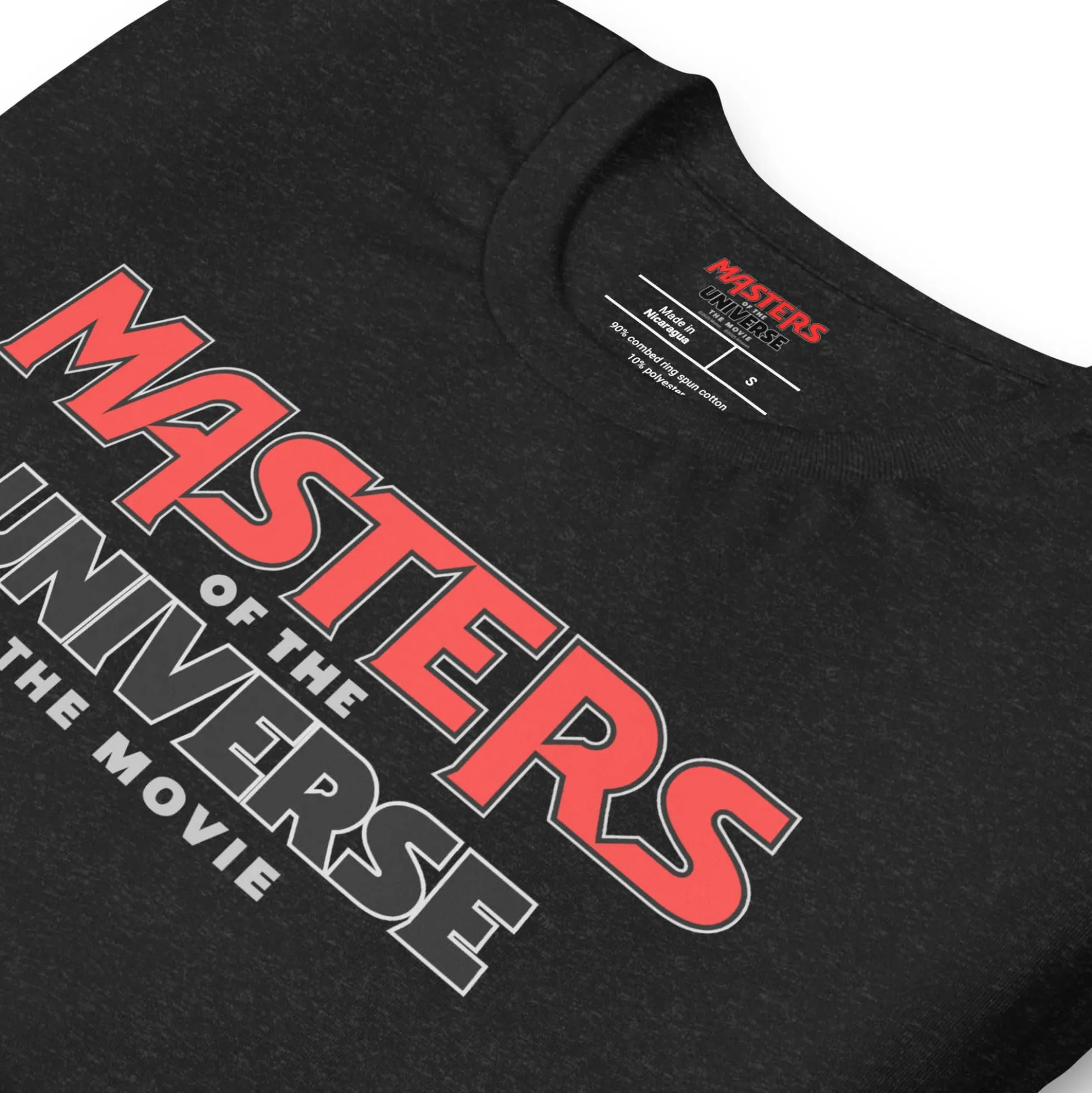 Masters of the Universe The Movie Logo Black T-Shirt