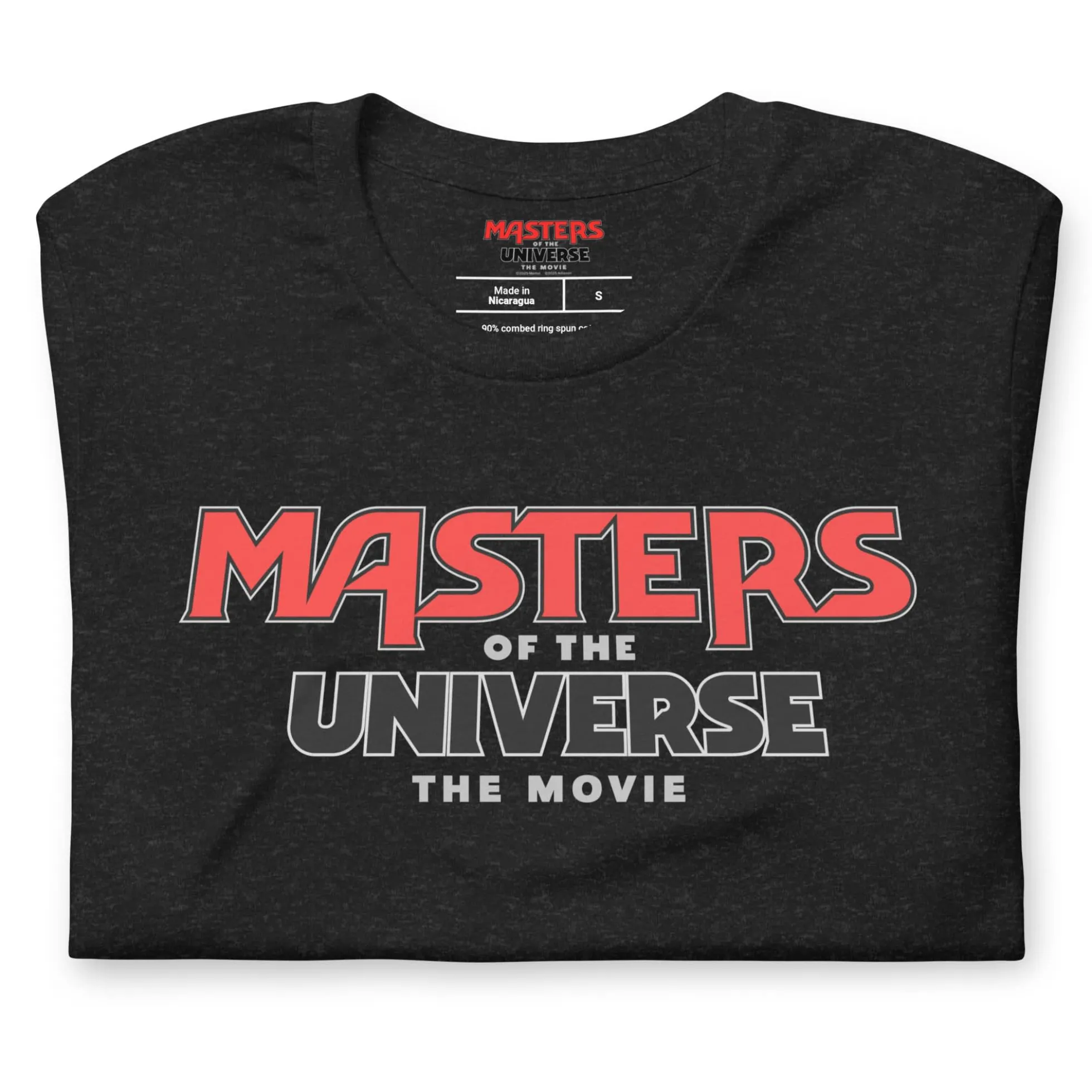 Masters of the Universe The Movie Logo Black T-Shirt