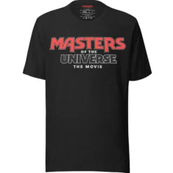 Masters of the Universe The Movie Logo Black T-Shirt