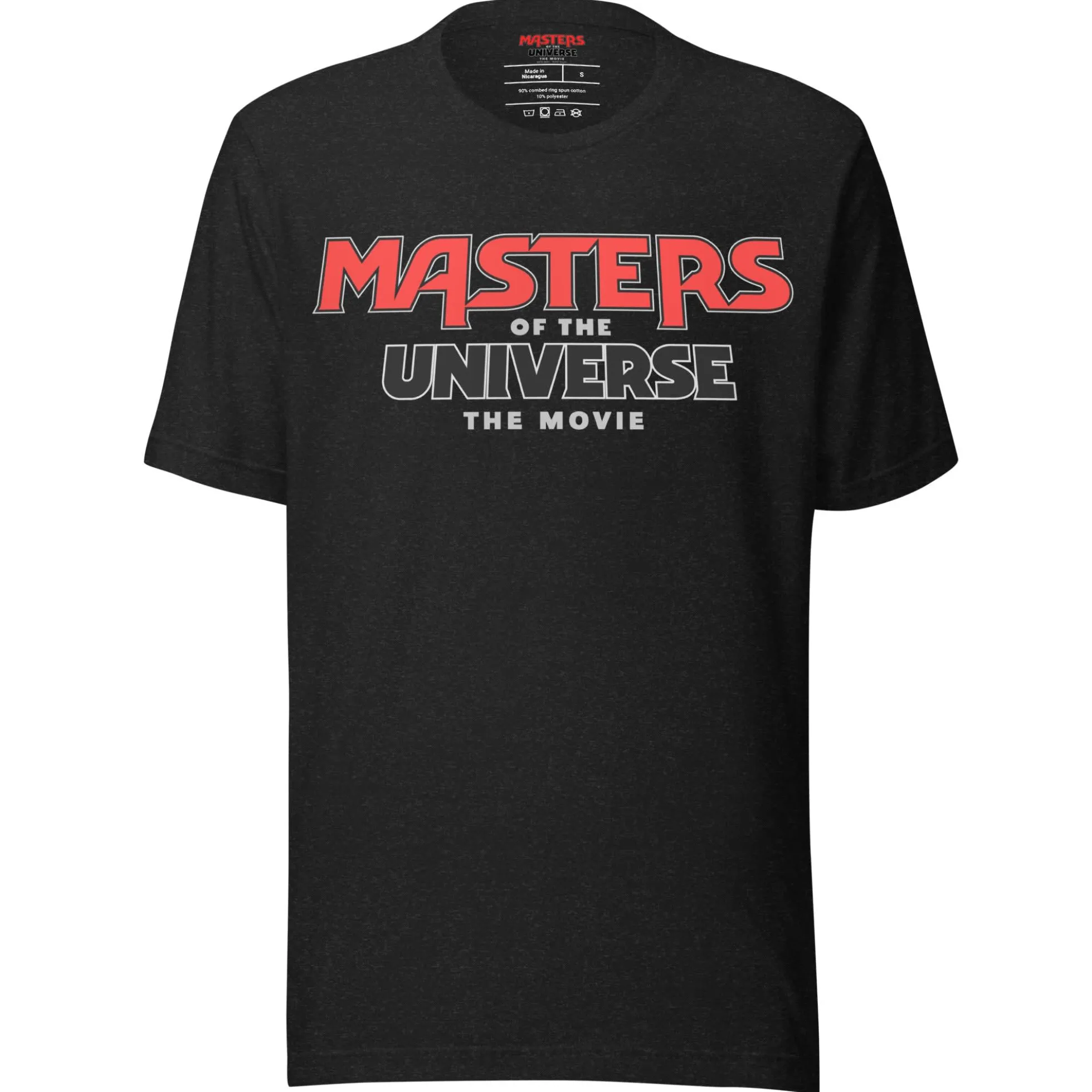 Masters of the Universe The Movie Logo Black T-Shirt