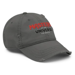 Masters of the Universe The Movie Logo Grey Dad Hat