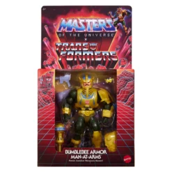 Masters of the Universe x Transformers Bumblebee Armor Man-At-Arms Action Figure