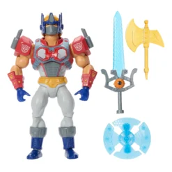 Masters of the Universe x Transformers Optimus Prime Armor He-Man Action Figure