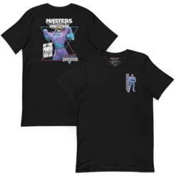 Masters of the Universe Gym Bro Skeletor Ab Power Black T-shirt