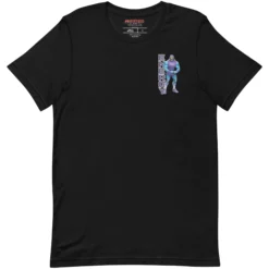 Masters of the Universe Gym Bro Skeletor Ab Power Black T-shirt