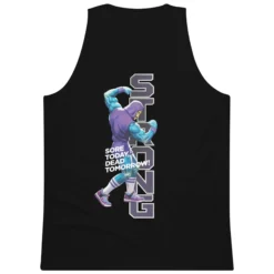 Masters of the Universe Gym Bro Skeletor Strong Black Tank Top