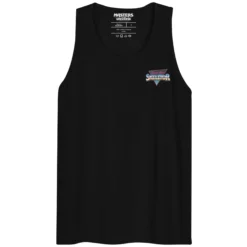 Masters of the Universe Gym Bro Skeletor Strong Black Tank Top