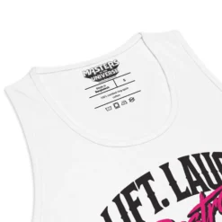 Masters of the Universe Gym Bro Skeletor Lift Laugh Destroy White Tank Top