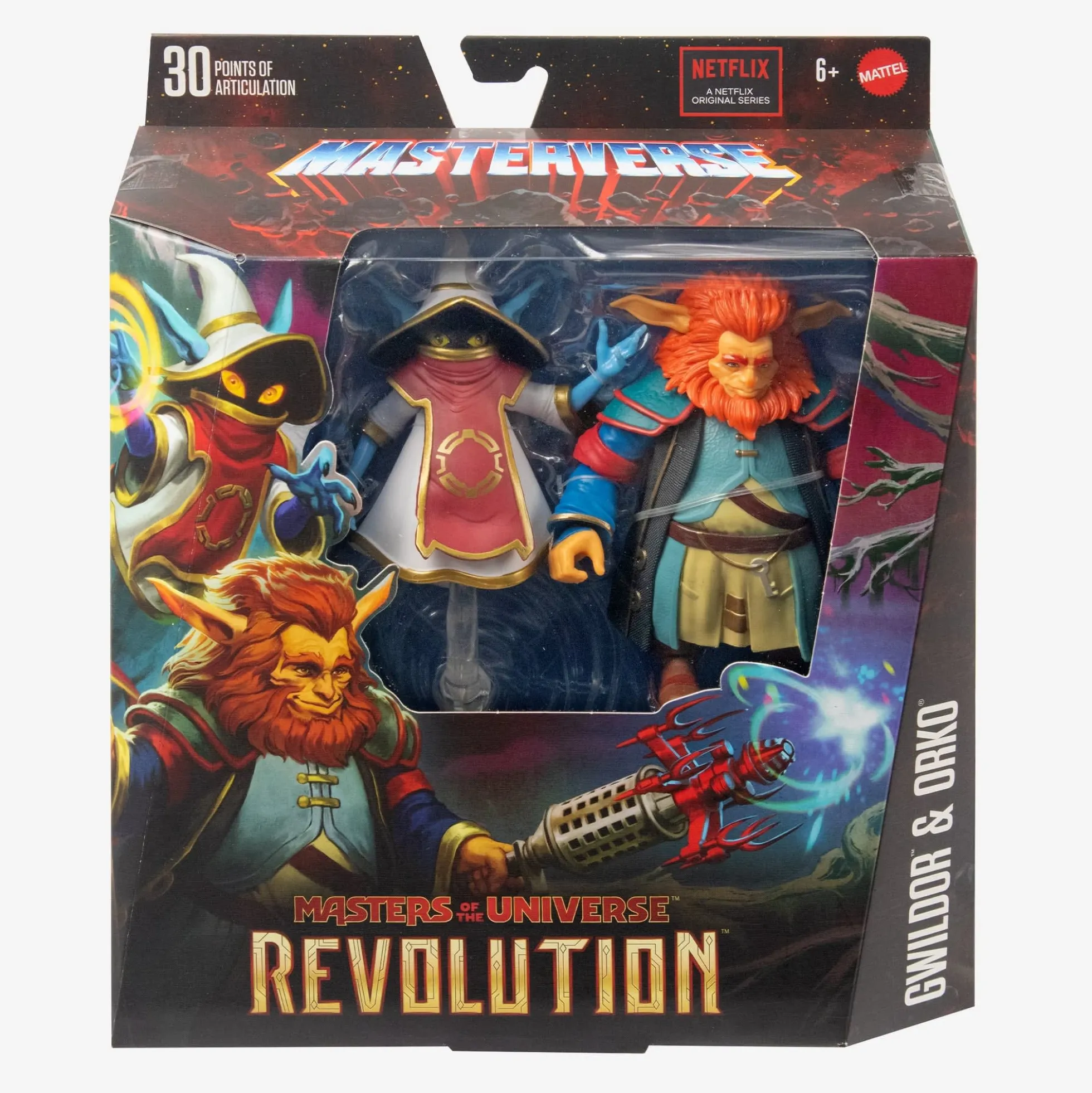 Masters of the Universe Masterverse Gwildor & Orko Action Figures