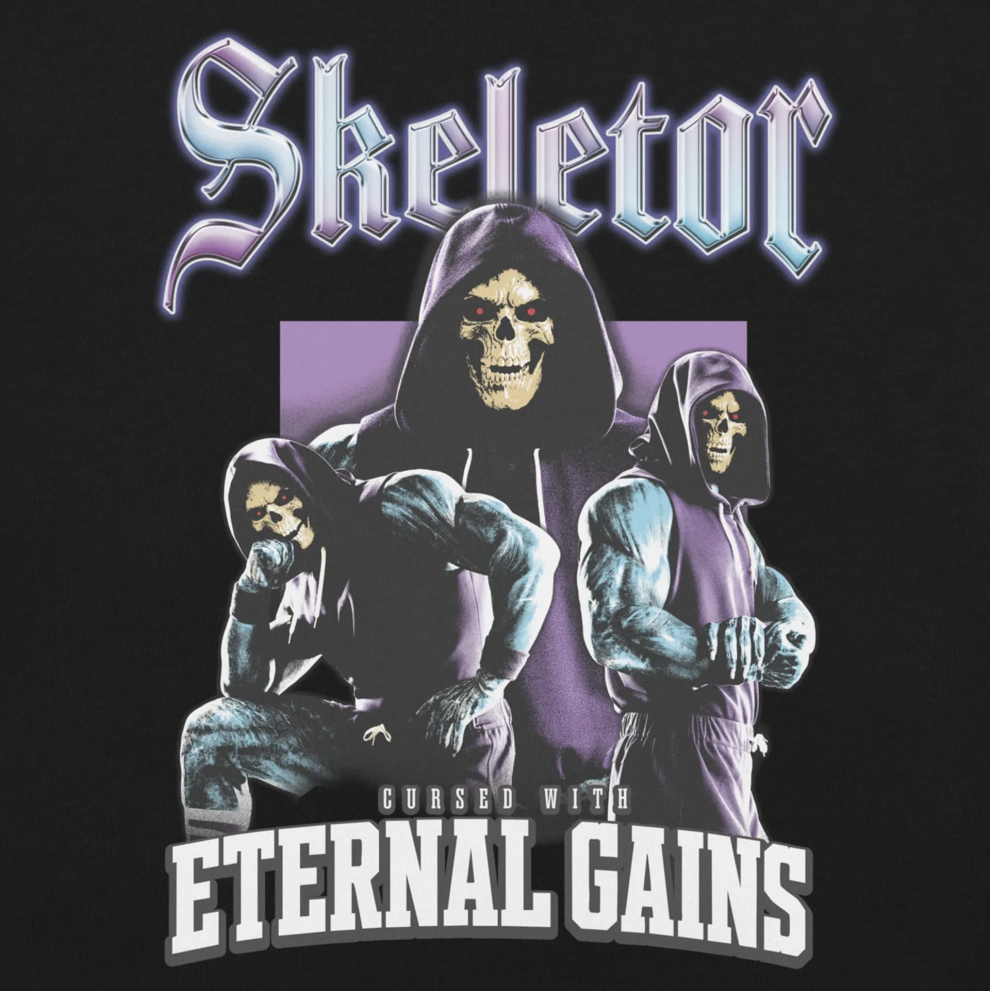Masters of the Universe Movie Skeletor Eternal Gains Black T-shirt