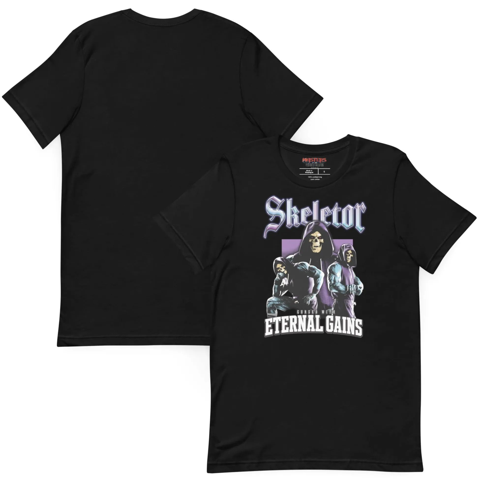 Masters of the Universe Movie Skeletor Eternal Gains Black T-shirt