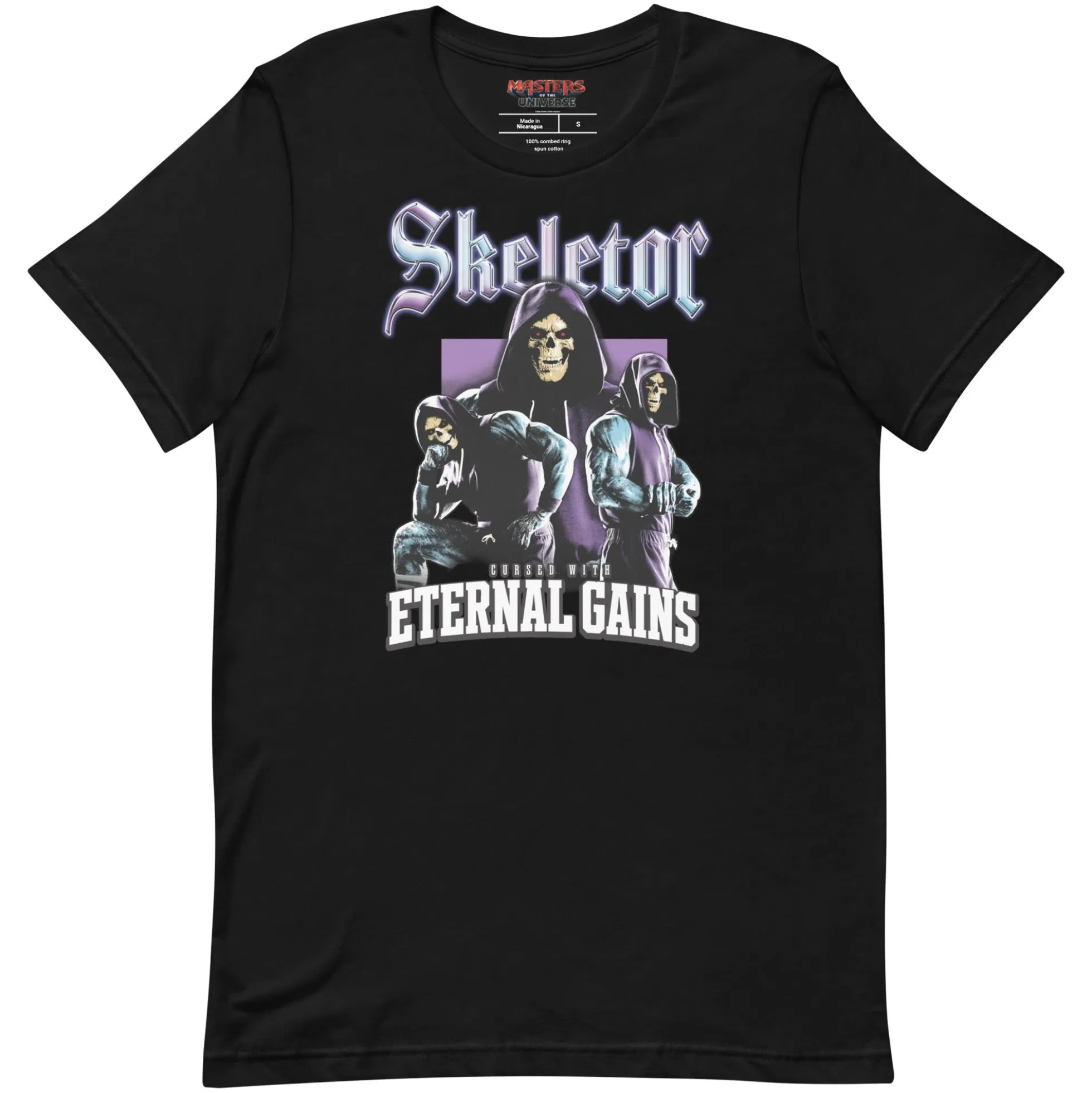 Masters of the Universe Movie Skeletor Eternal Gains Black T-shirt