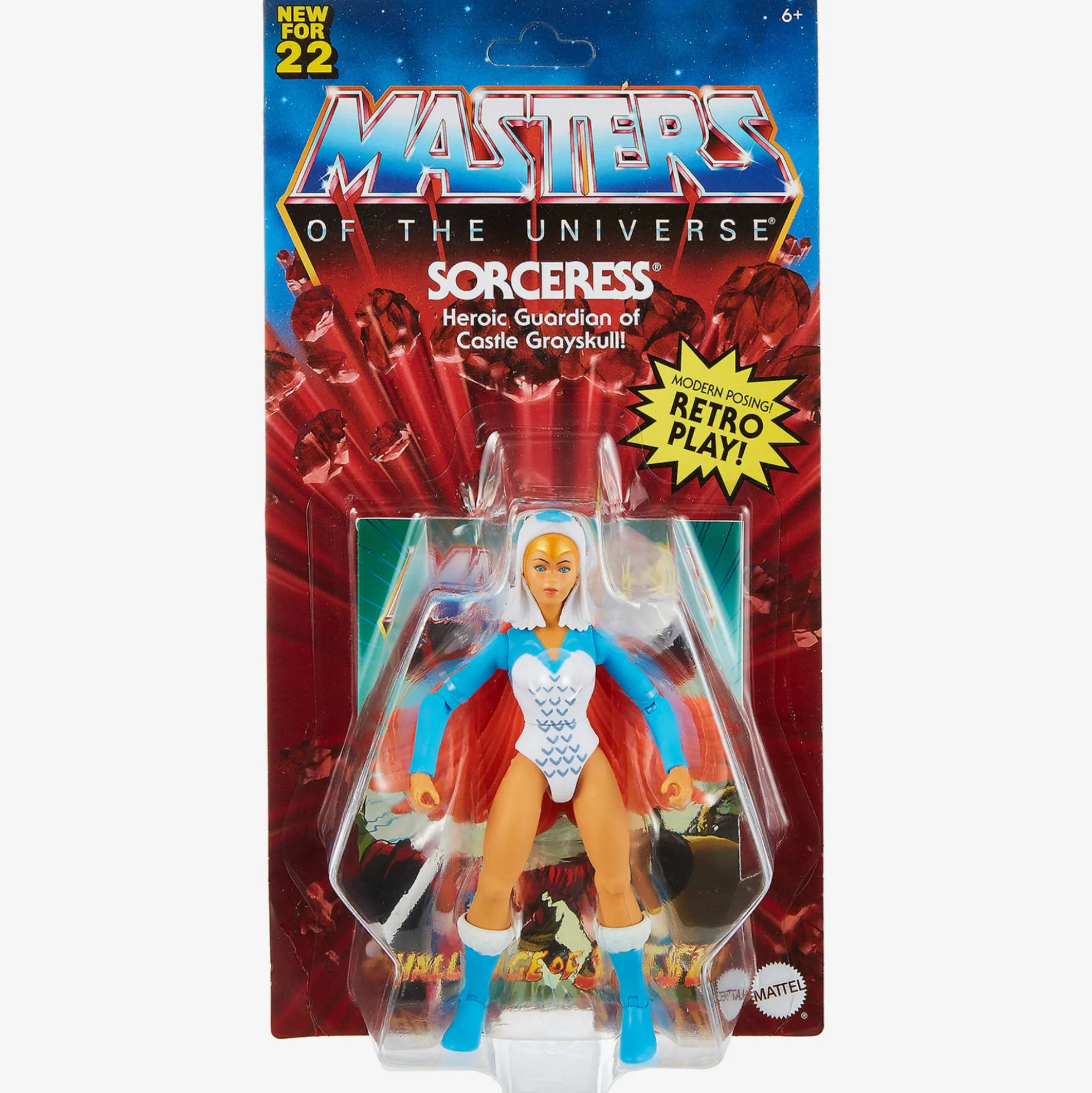 Masters of the Universe Origins Sorceress Collector Action Figure with Accessory