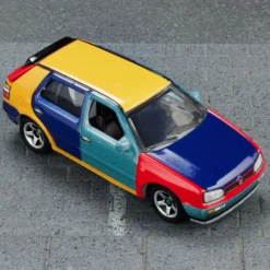 Matchbox 1995 Volkswagen Golf Harlequin