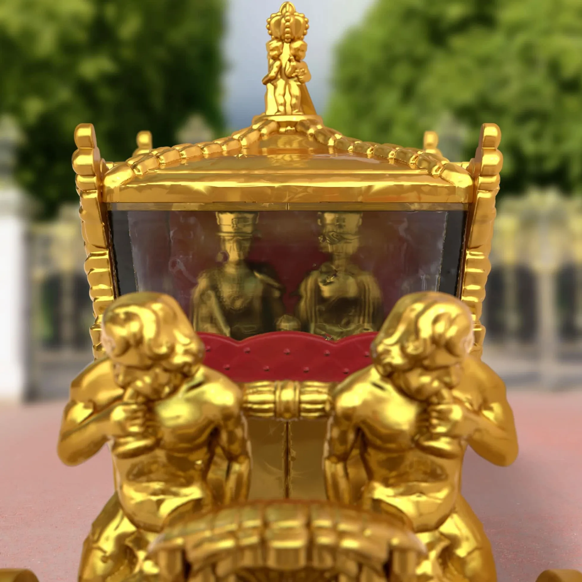 Matchbox Collectors Coronation Gold State Coach