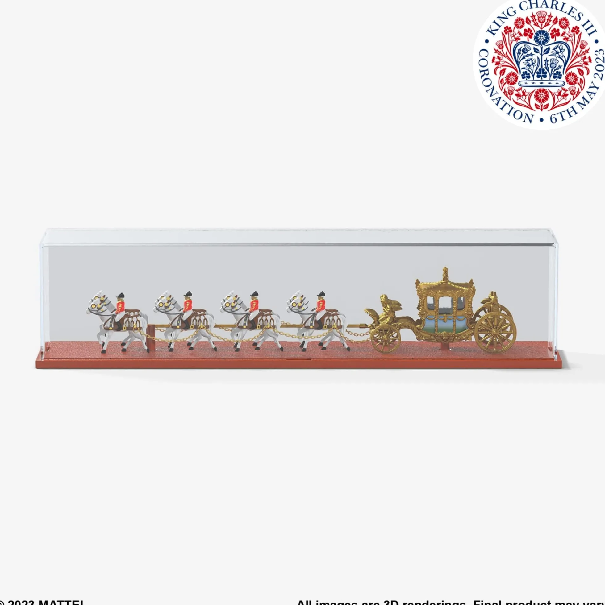 Matchbox Collectors Coronation Gold State Coach