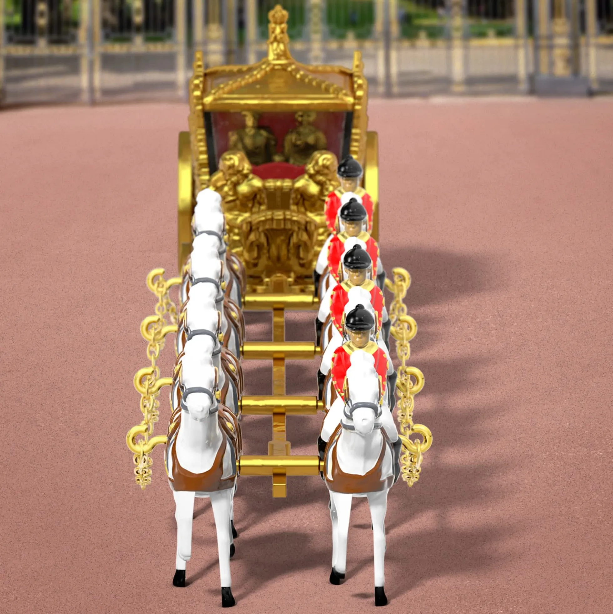 Matchbox Collectors Coronation Gold State Coach