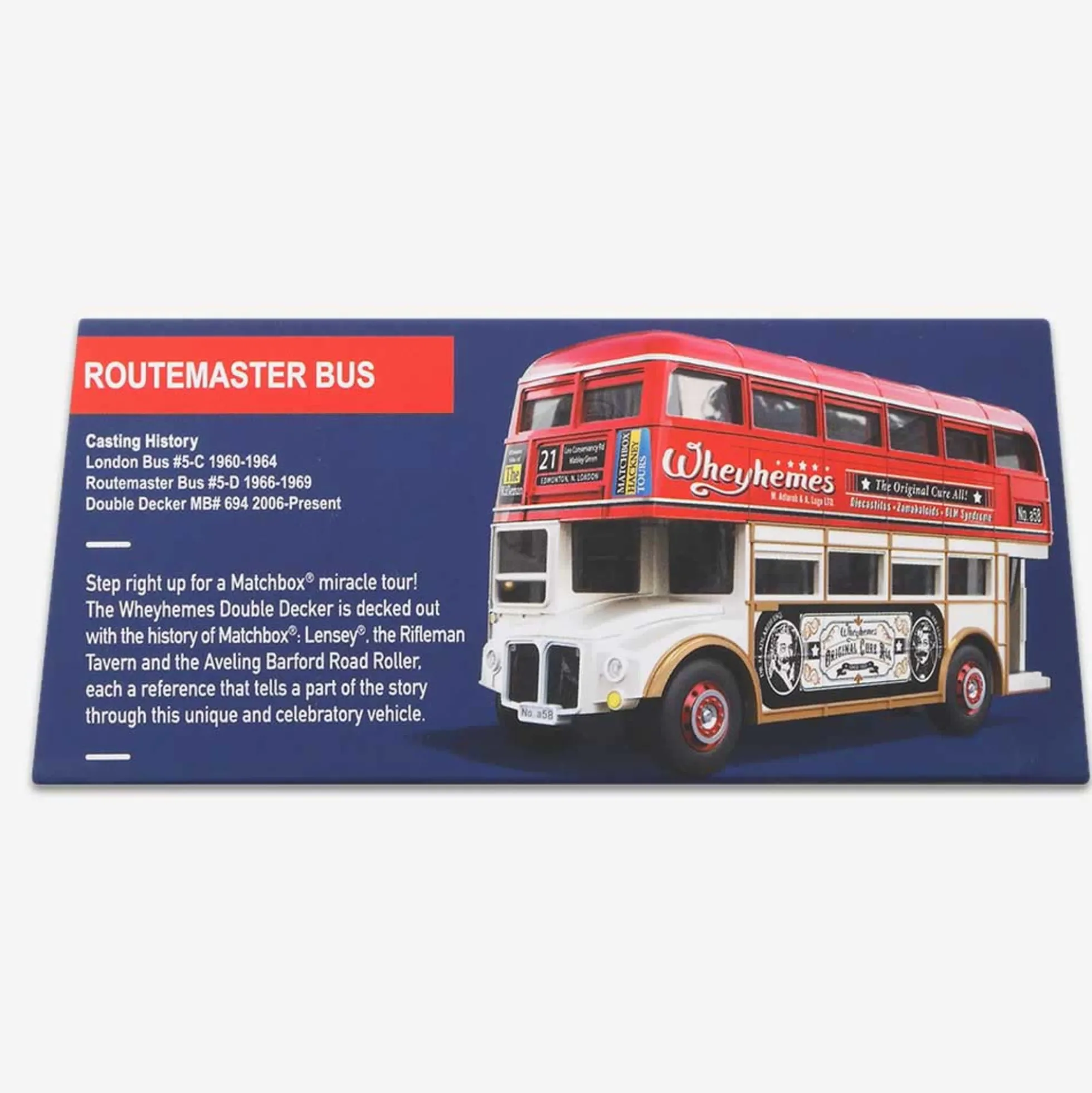 Matchbox Routemaster Bus