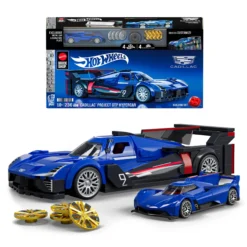 Mattel Brick Shop Hot Wheels Cadillac Project GTP Hypercar Building Set
