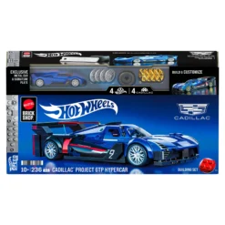 Mattel Brick Shop Hot Wheels Cadillac Project GTP Hypercar Building Set