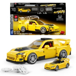 Mattel Brick Shop Hot Wheels ’07 Honda S2000 Building Set