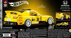 Mattel Brick Shop Hot Wheels ’07 Honda S2000 Building Set