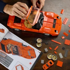 Mattel Brick Shop Hot Wheels Lamborghini Miura P400 SV Collectible Building Set