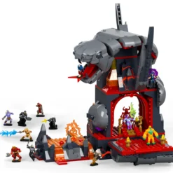 Mattel Brick Shop Masters of the Universe Clash at Snake Mountain Building Set