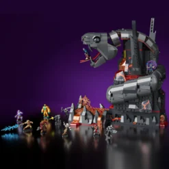 Mattel Brick Shop Masters of the Universe Clash at Snake Mountain Building Set
