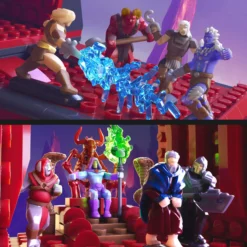 Mattel Brick Shop Masters of the Universe Clash at Snake Mountain Building Set