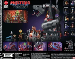 Mattel Brick Shop Masters of the Universe Clash at Snake Mountain Building Set