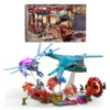 Mattel Brick Shop Masters of the Universe Eternia Flight Fight Building Set