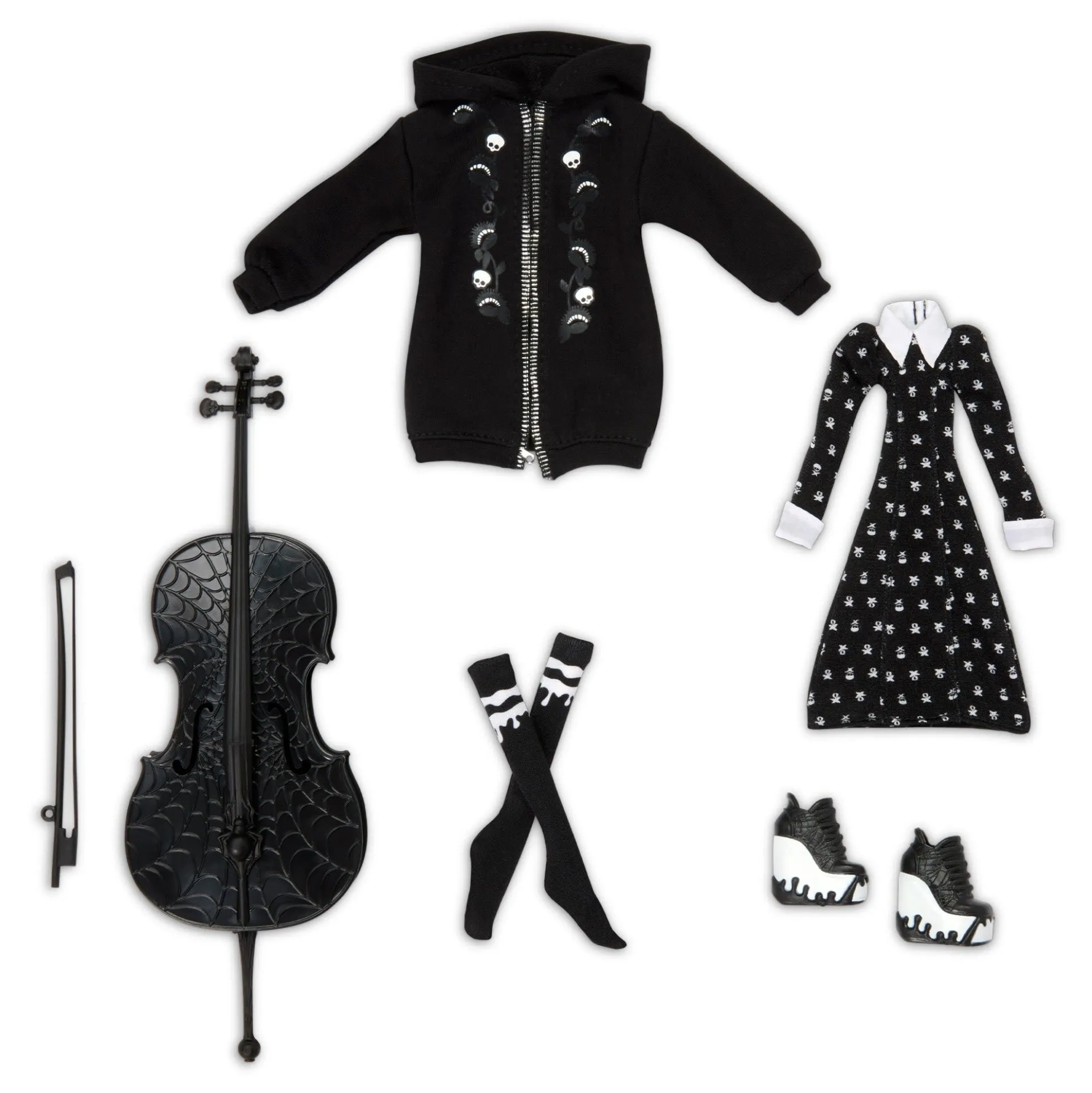 Mattel Creations Exclusive Paint It Black Fashion Pack