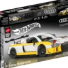 Mattel Brick Shop Hot Wheels ‘15 Audi R8 LMS Building Set