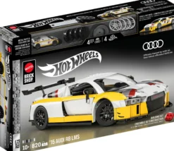Mattel Brick Shop Hot Wheels ‘15 Audi R8 LMS Building Set