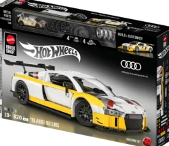 Mattel Brick Shop Hot Wheels ‘15 Audi R8 LMS Building Set