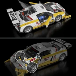 Mattel Brick Shop Hot Wheels ‘15 Audi R8 LMS Building Set