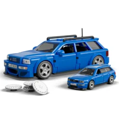Mattel Brick Shop Hot Wheels Audi Avant RS2 Building Set