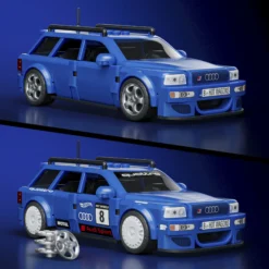 Mattel Brick Shop Hot Wheels Audi Avant RS2 Building Set