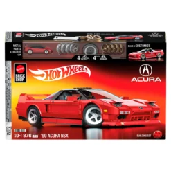 Mattel Brick Shop Hot Wheels ’90 Acura NSX Building Set